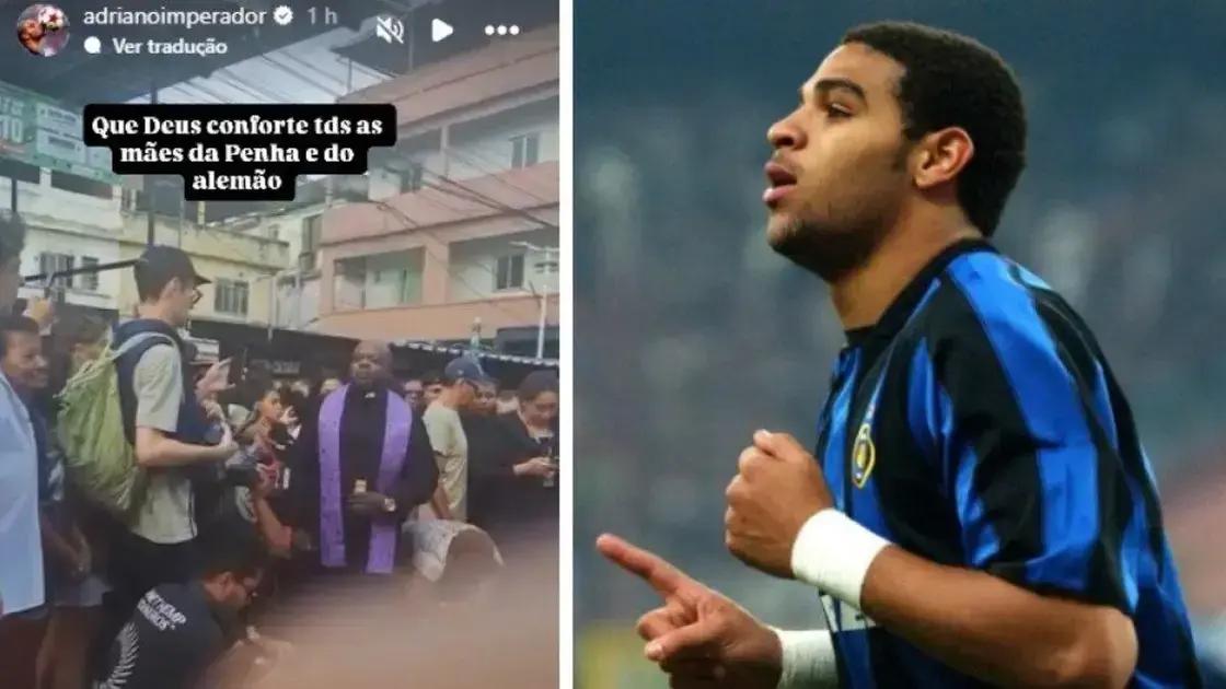 Adriano Imperador se solidariza com mortos após operação no Rio