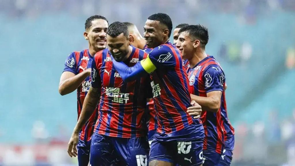 Bahia vence Internacional e sobe na tabela do Brasileirão