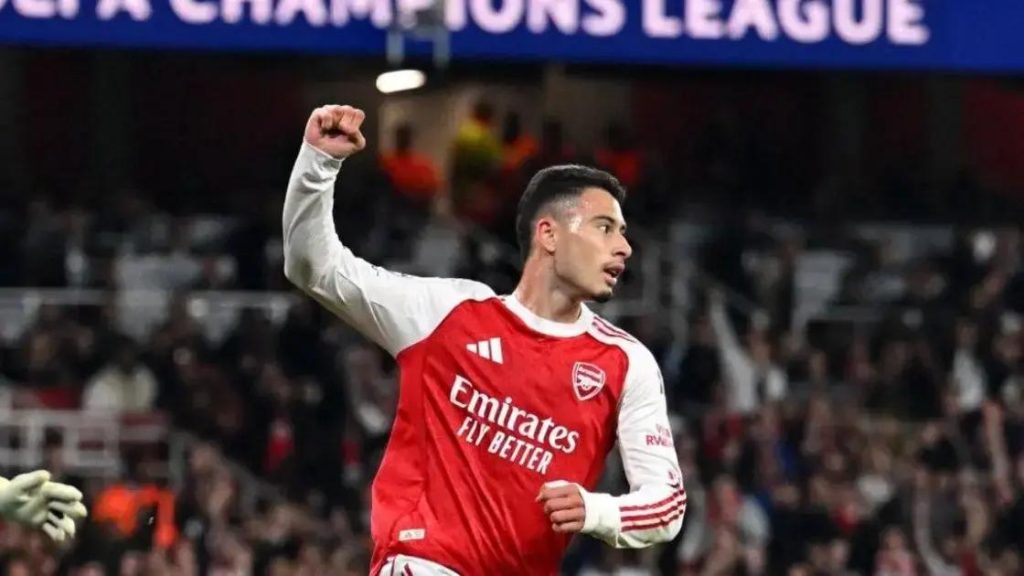 Brilho dos Gabriéis: brasileiros marcam em goleada do Arsenal