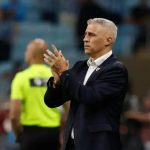 Crespo motivador na derrota so São Paulo para o GrêmioRubens Chiri/saopaulofc