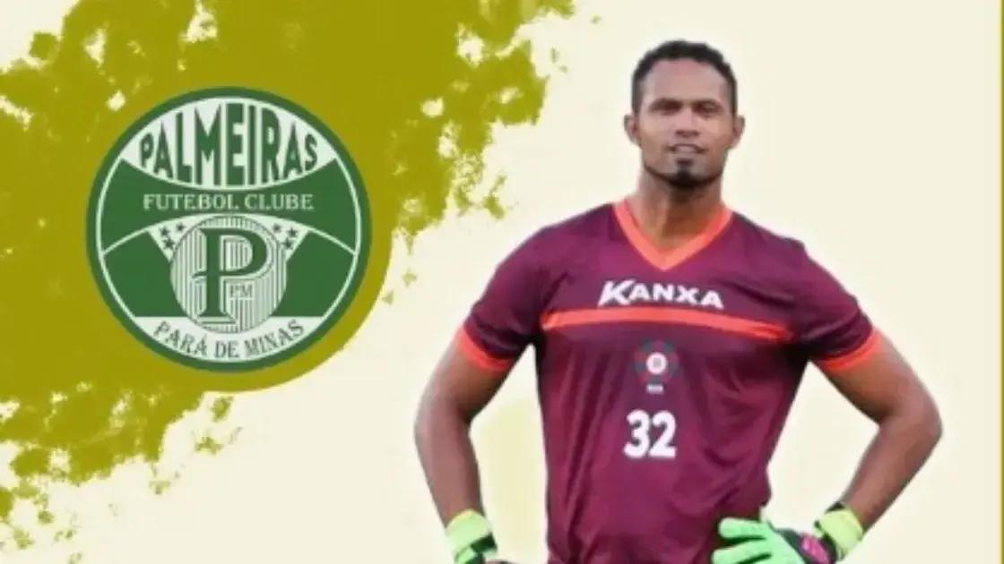 Goleiro Bruno estreia pelo Palmeiras de Pará de Minas