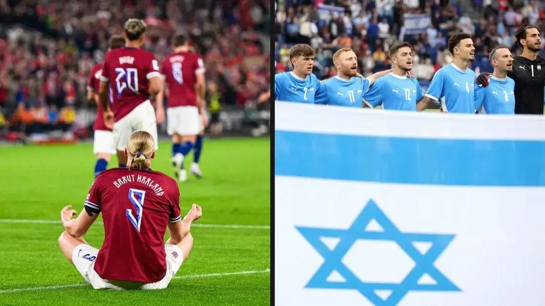 Noruega e Israel se enfrentam neste sábado (11)