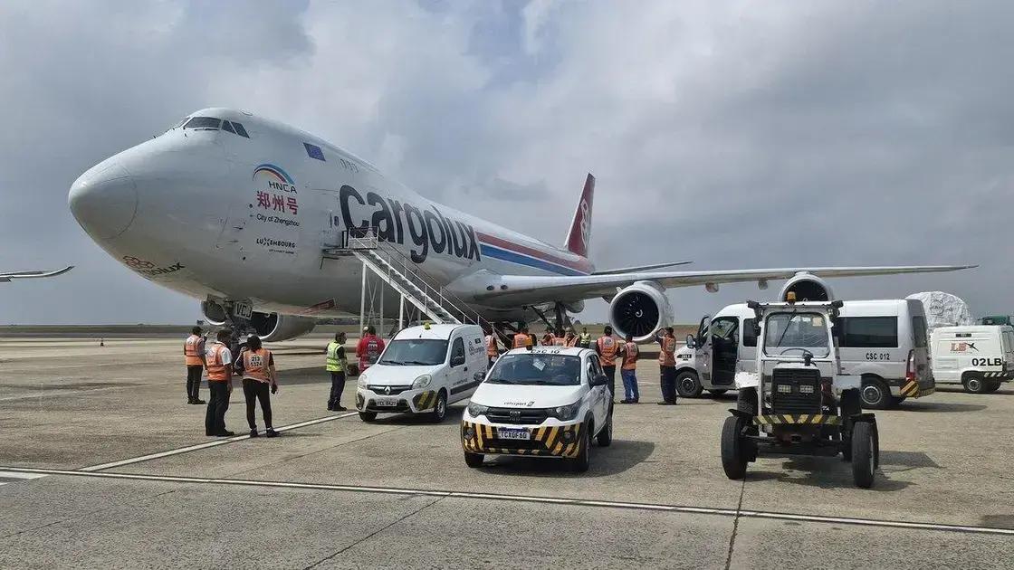 Viracopos recebe equipamentos para o GP de São Paulo da Fórmula 1 2025