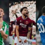 Antony, Paquetá e João Pedro comemoram seus gols