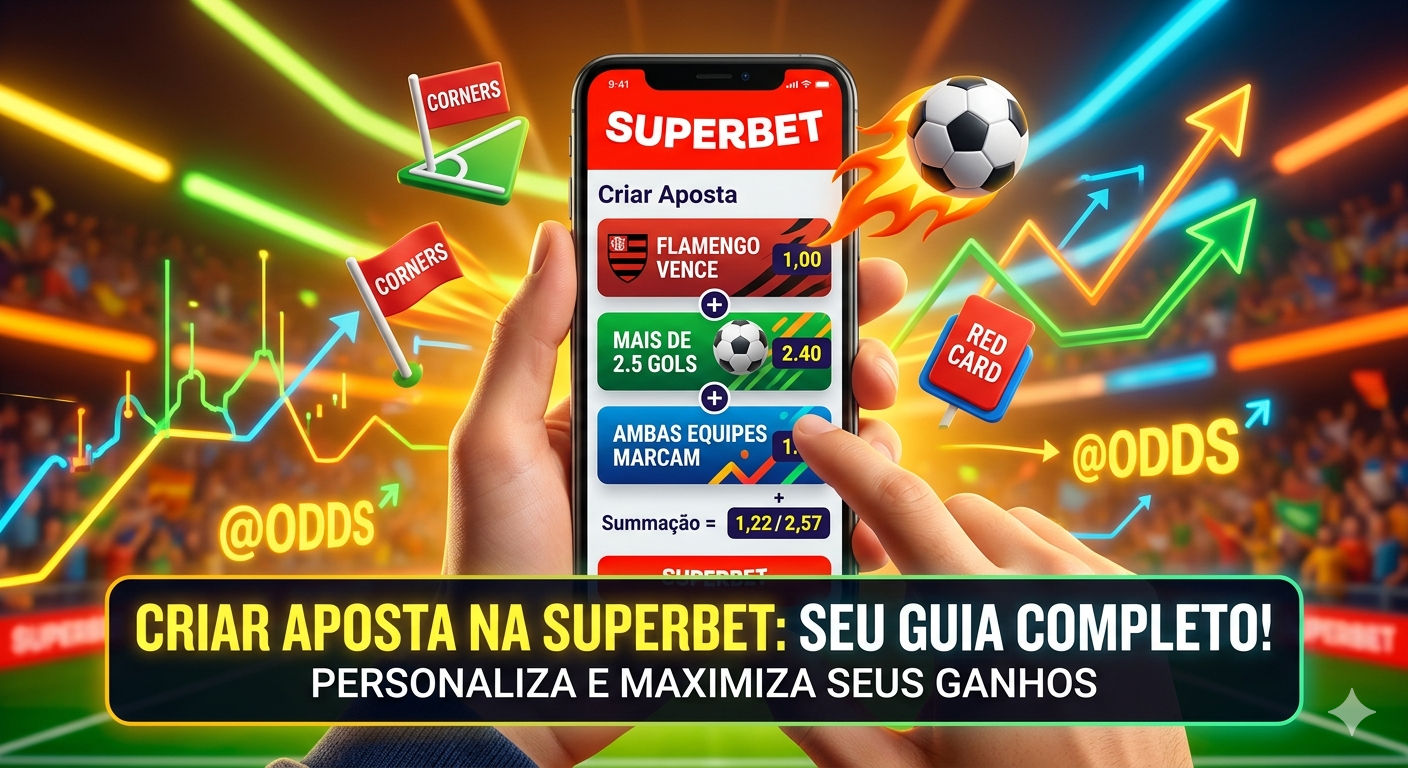 Como Dominar o “Criar Aposta” da Superbet