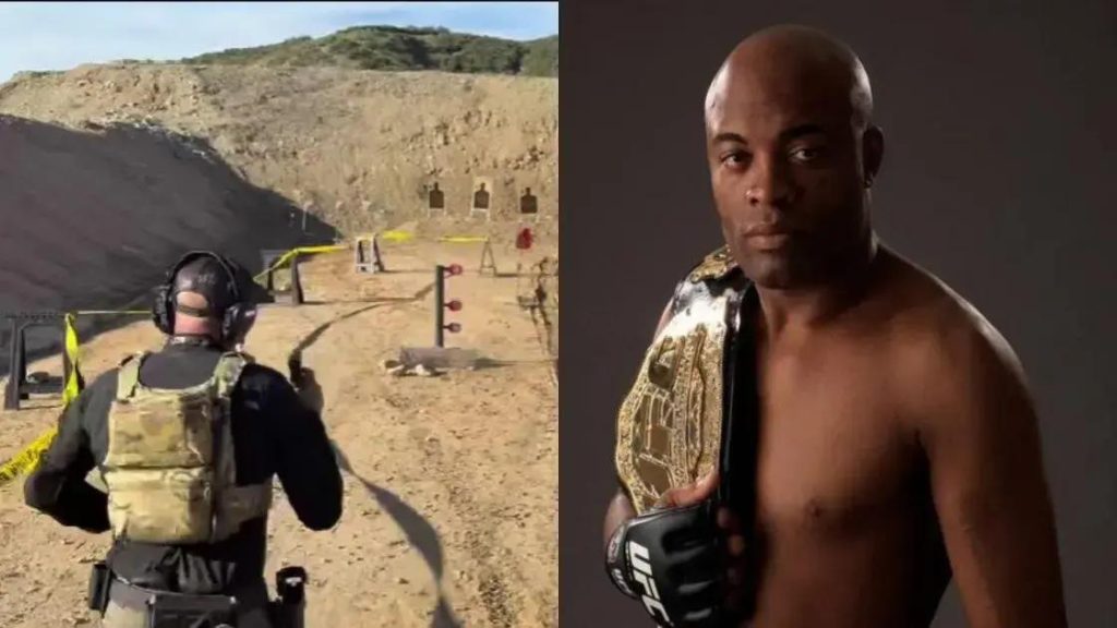 Anderson Silva inicia nova carreira e vira policial nos EUA