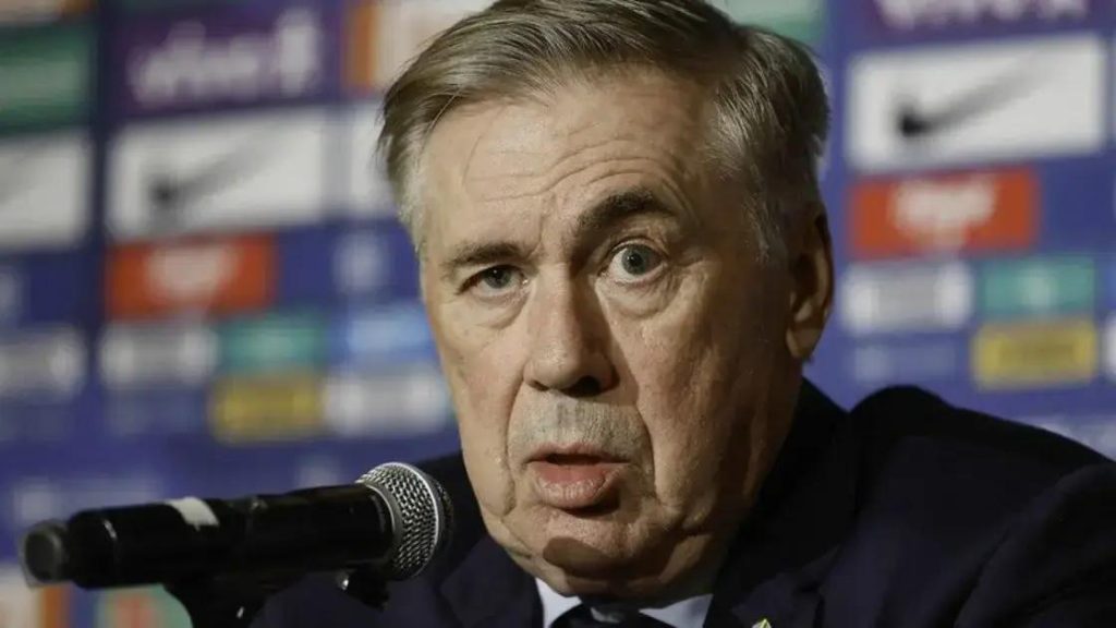 Carlo Ancelotti convoca a seleção brasileira nesta segunda-feira (15)