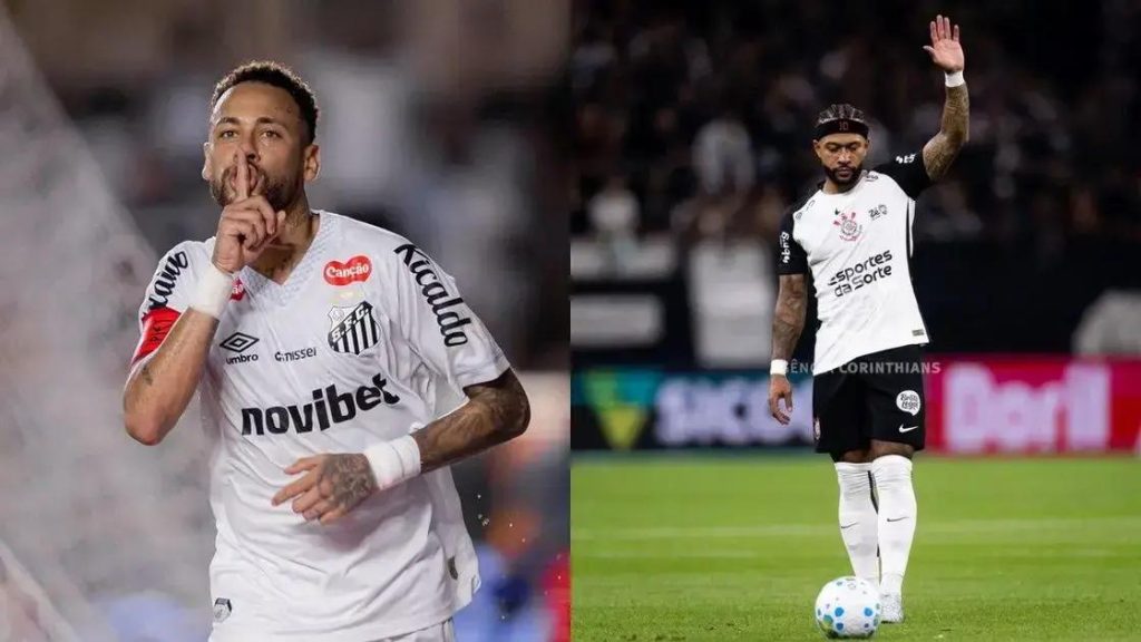 Com Neymar, Santos recebe Corinthians em clássico na Vila