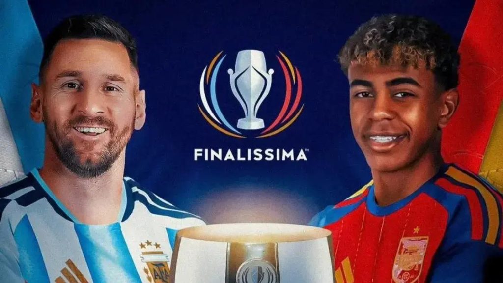 Finalíssima entre Argentina x Espanha está cancelada pela UEFA