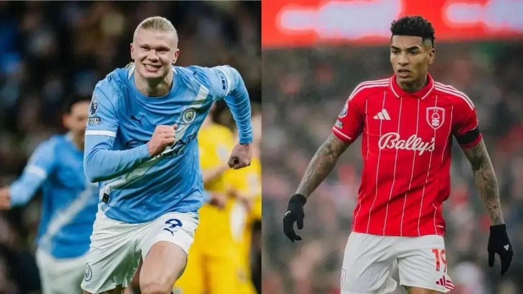 Manchester City x Nottingham Forest: confrontos de centros vultosos se aproximam
