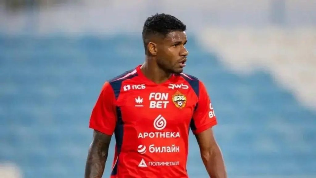 Matheus Reis no CSKA Moscou, da Rússia