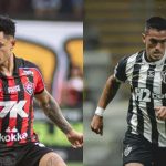 Matheusinho e Cuello são destaques de Vitória e Atlético-MG