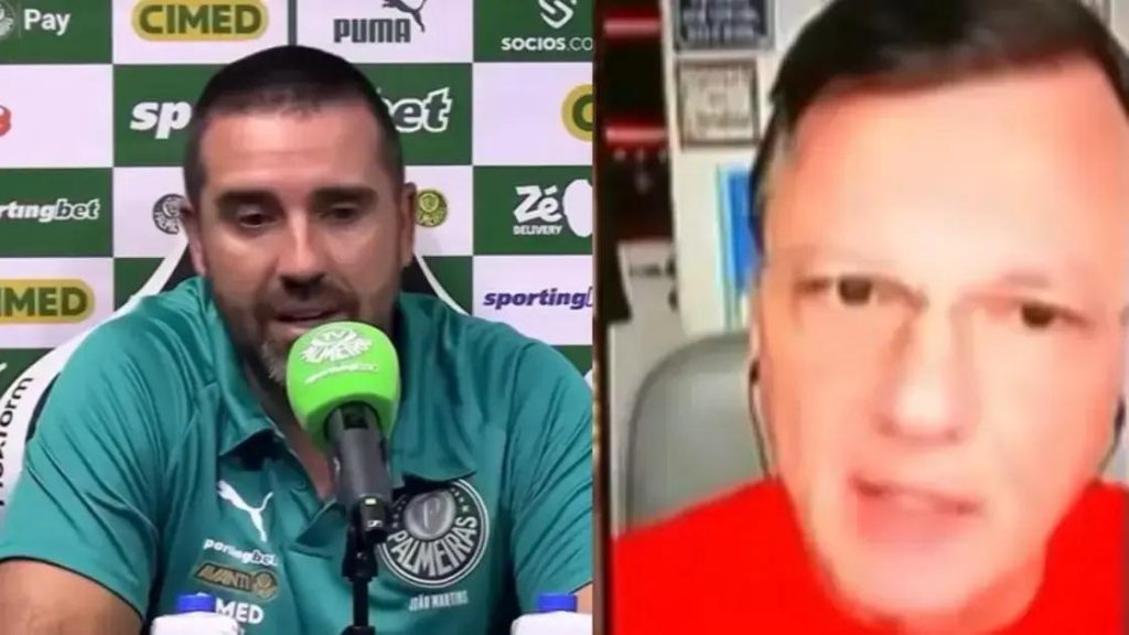 Mauro Cezar detona auxiliar do Palmeiras: 'Batata é o c...'