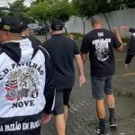 Protesto torcida Corinthians no CT contra jogadores