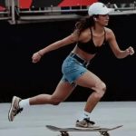 Rayssa Leal ficou com o quarto lugar no mundial de skate street, neste domingo (8), no Mundial realizado no Brasil.