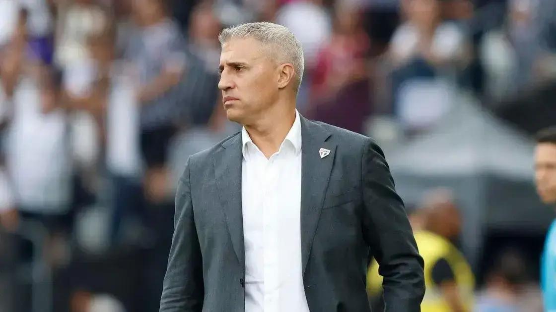 São Paulo comunica saída do técnico Hernán Crespo; veja detalhes