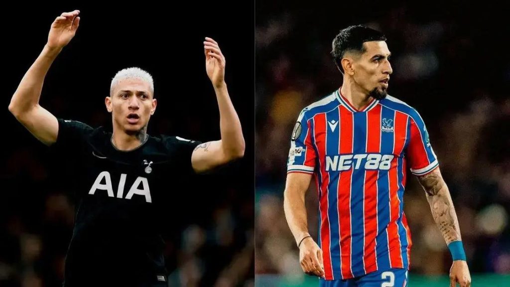 Tottenham e Crystal Palace se enfrentam na Premier League