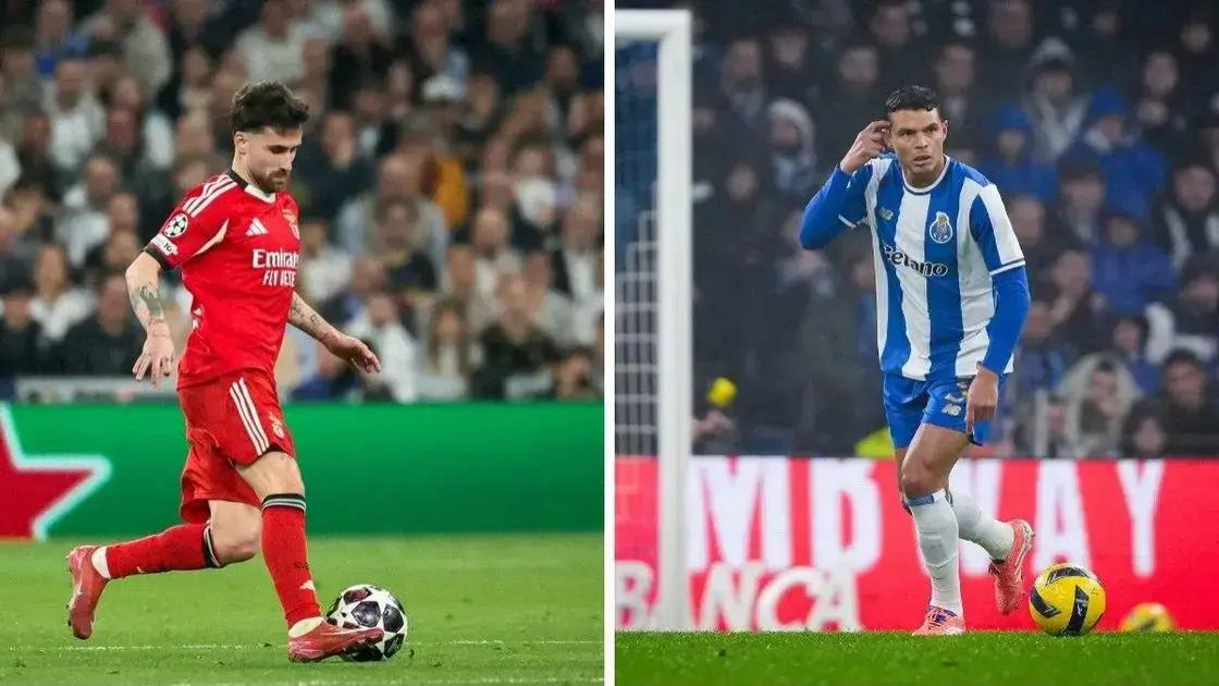 Vitória do Benfica pode reduzir a vantagem portista para quatro pontos na liderança