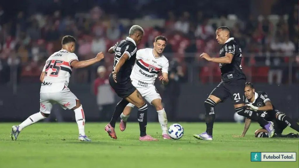 São Paulo e Botafogo se enfrentam pela 17ª rodada do Brasileirão